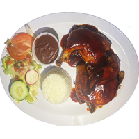 Pollo en BBQ